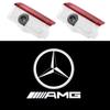 2pcs Car door welcome light logo Emblem For Mercedes Benz A C E GLC GLA GLE GLB Class W177 W205 W212 W213 X253 X156 W166 X247 PL4