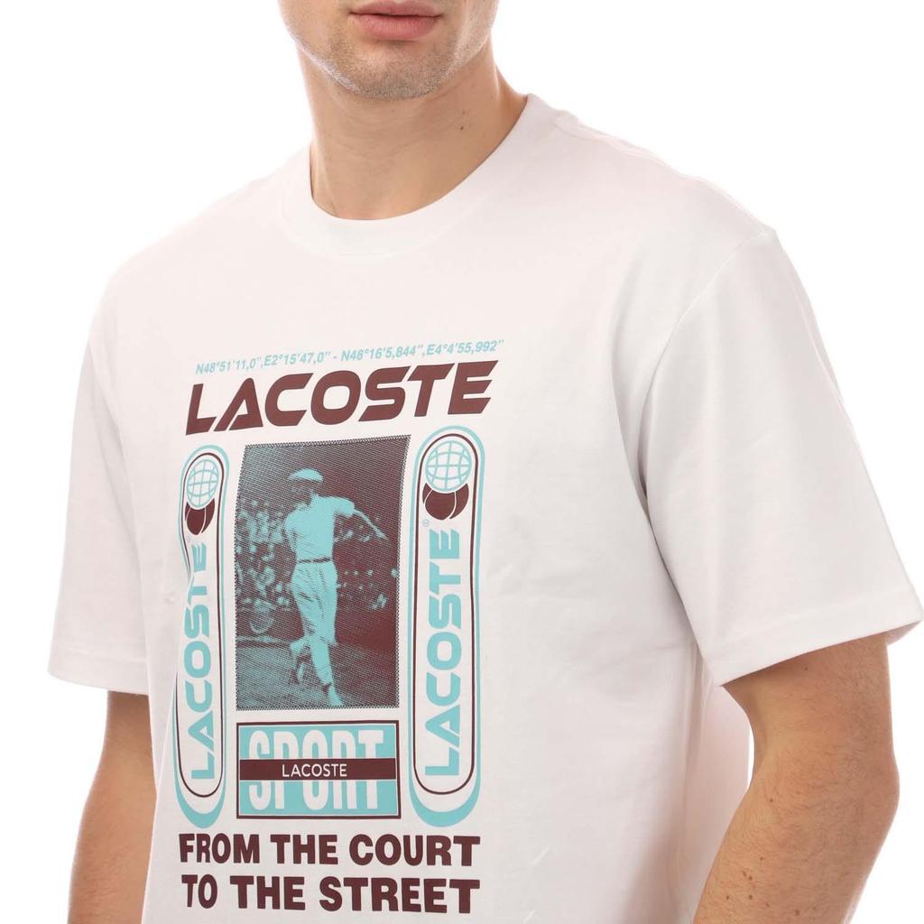 Lacoste Mens Rene Relaxed Fit T-Shirt