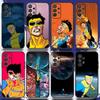 I-Invincible-Мультяшный Чехол для Телефона Samsung S24,S21,S22,S23,S30,Ultra,S20,Plus,Fe,Lite,Note,10,9,5G Черный Мягкий Чехол