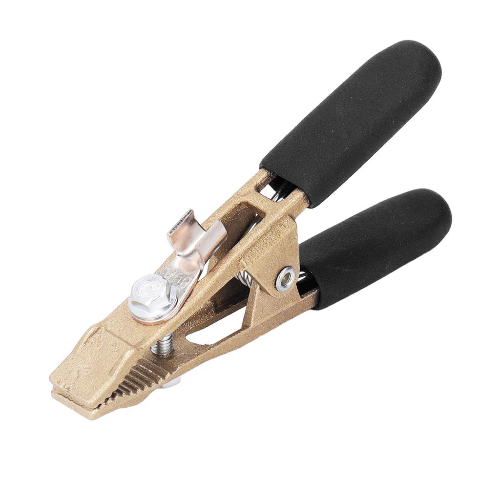A Shape Earth Wire Clamp Brass Grounding Work Clamp Electric Argon Arc Welding Pliers 260A Welding Pliers 260A Earth Cable Clamp