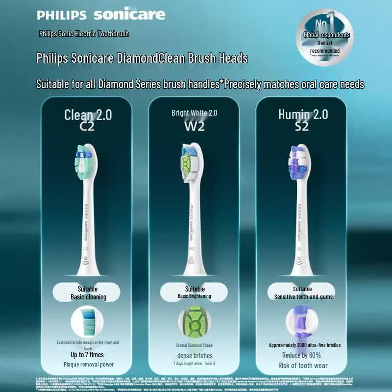 Philips Звуковая электрическая зубная щетка, DiamondClean 3 Series, штепсель CN (адаптер в комплекте)