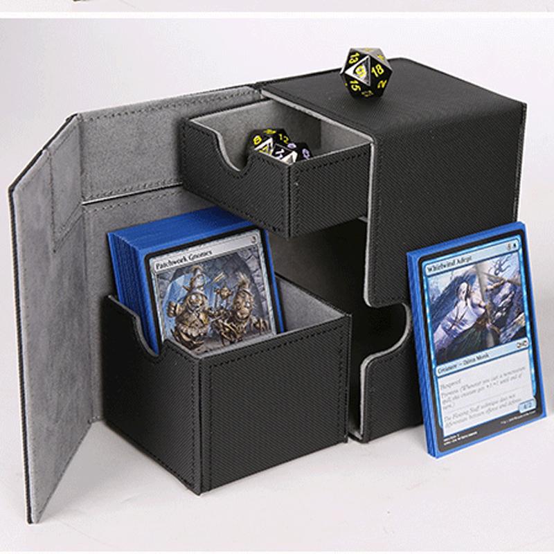 Board Game Cards Box Crazy Kids Board Game Cards Case Cards Container Collection For Magic Trading Board Game Cards