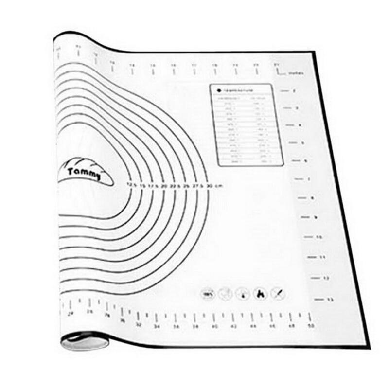 Kitchen Silicone Baking Bed Sheets Rolling Dough Pastry Cakes Lining the Baking Dishes Pad Mats