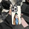 Мультяшный Чехол для Телефона Сейлор Мун для IPhone 16 17 15 14 12 13 Pro Max Черного Цвета Ударопрочный Чехол