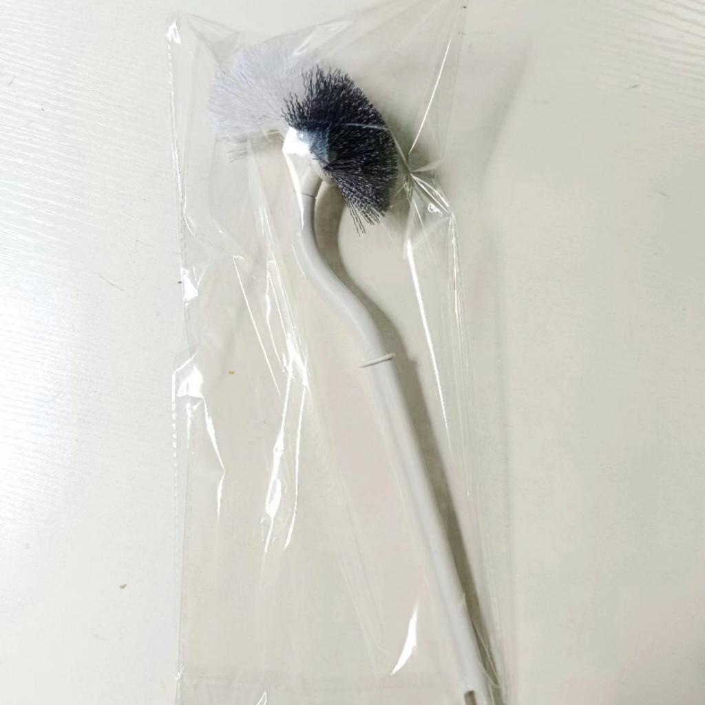 Japanese Ergonomic Soft Bristle Toilet Cleaner Wall-Mounted Multifunctional Brush