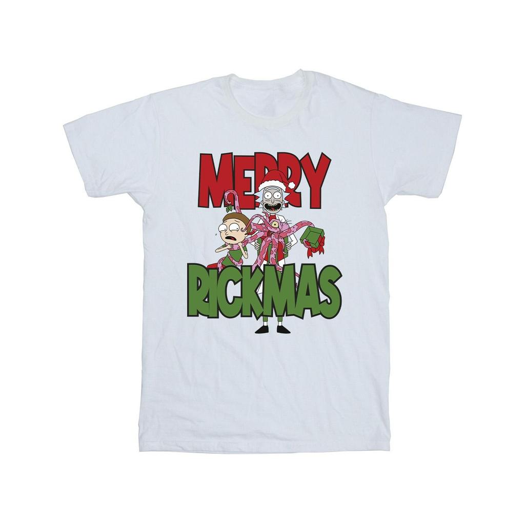 Rick And Morty Mens Merry Rickmas T-Shirt