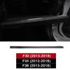 Углеродное волокно, автоцентр, второй пилот, панель, накладка, наклейка, внутренняя наклейка для BMW F30 F34 F36 2013-2018, автомобильные аксессуары