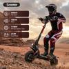iScooter Электросамокат GX3 Pro 1200 Вт 15,6 Ач 11-дюймовые внедорожные шины Максимальная скорость 25 км/ч Запас хода 45 км+ Электросамокаты для взрослых