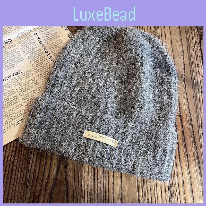 Knit Warm Hat For Women With Solid Color Design For Casual Cold Wear Season