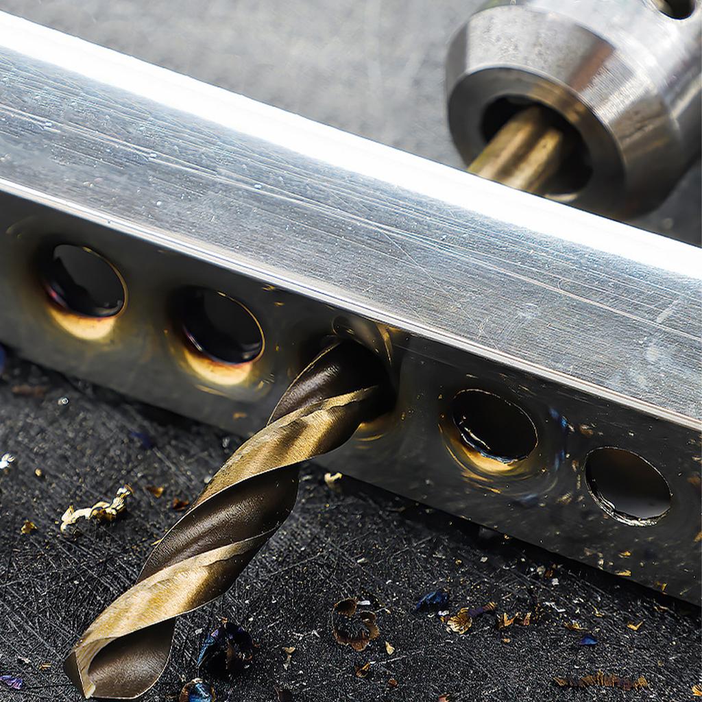 M43 Cobalt Containing Fried Dough Twists Drill High Speed Steel Straight Shank Stainless Steel Fried Dough Twists Drill