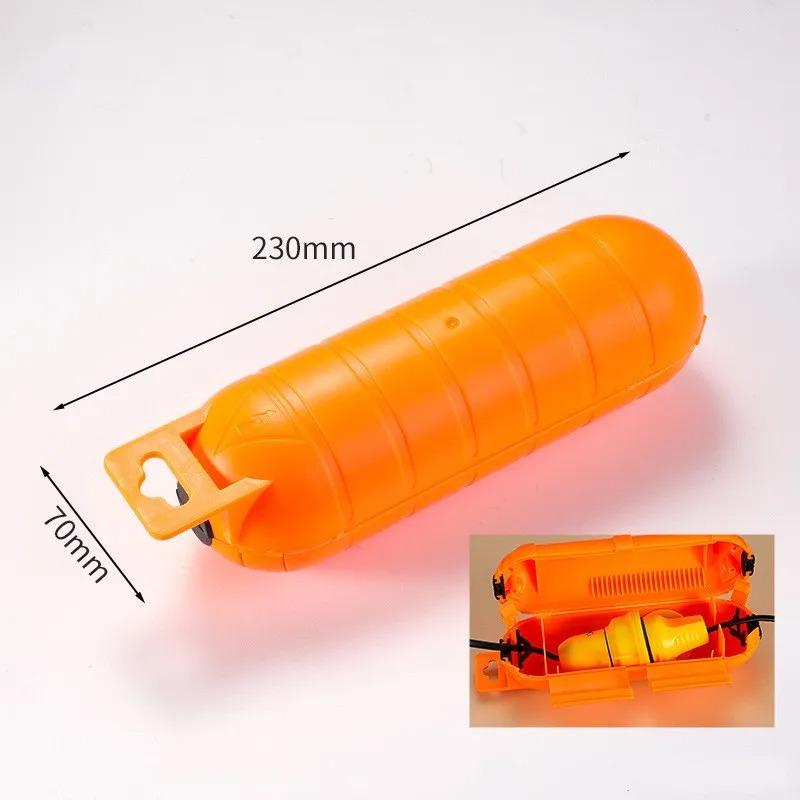 Outdoor Waterproof Extension Cord Safety Cover Sealed Electrical Junction Box Weatherproof Socket Plug Wire Protection Enclosure