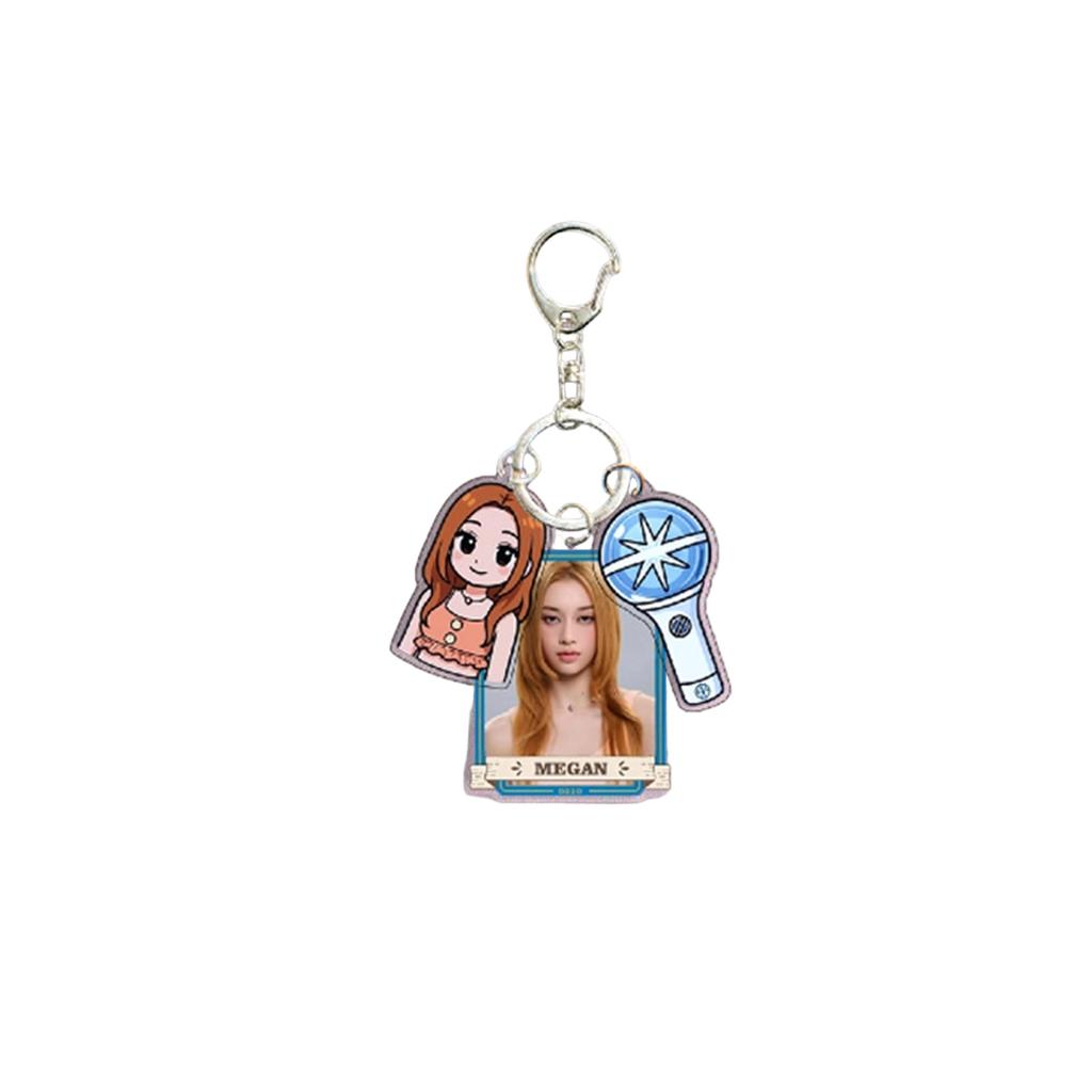 Girls Group Acrylic Keychain New Bag Pendant Accessories Jewelry