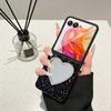 Glitter Fashion Leather Phone Case For Moto Razr 70 60 50 40 Ultra 2026 2025 + 2024 Flash Mirror Shiny Diamond Rhinestone Cover