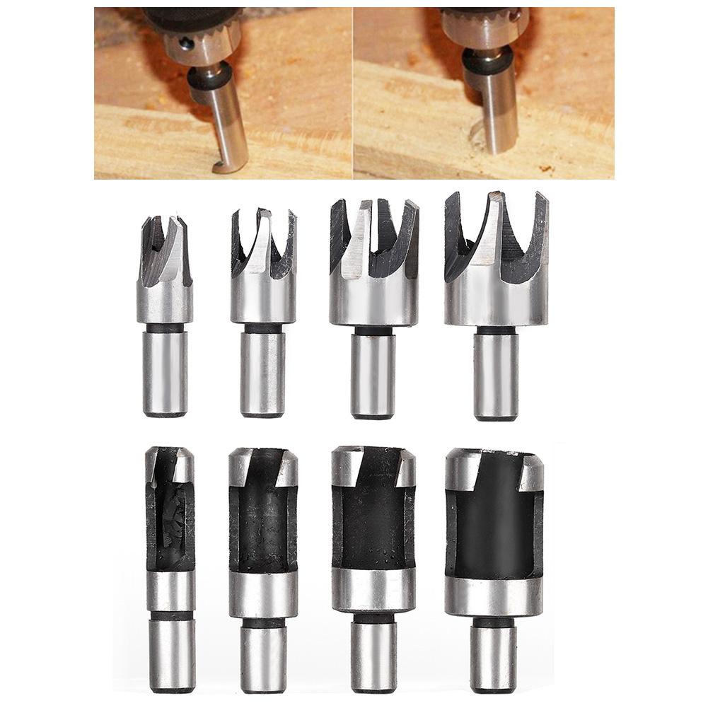 8 шт. / Набор из углеродистой стали, резак для дерева, 10 мм, круглый хвостовик, сверло, аксессуар