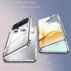 Чехол для Huawei Honor 600 Pro Lite с двусторонним закаленным стеклом и металлической рамкой, бамперы для телефона, чехол с полной защитой объектива