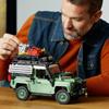 LEGO Icon Land Rover Classic Defender 90 10317 Набор для сборки модели автомобиля для взрослых и любителей классических автомобилей. Захватывающий проект на основе Icon Great