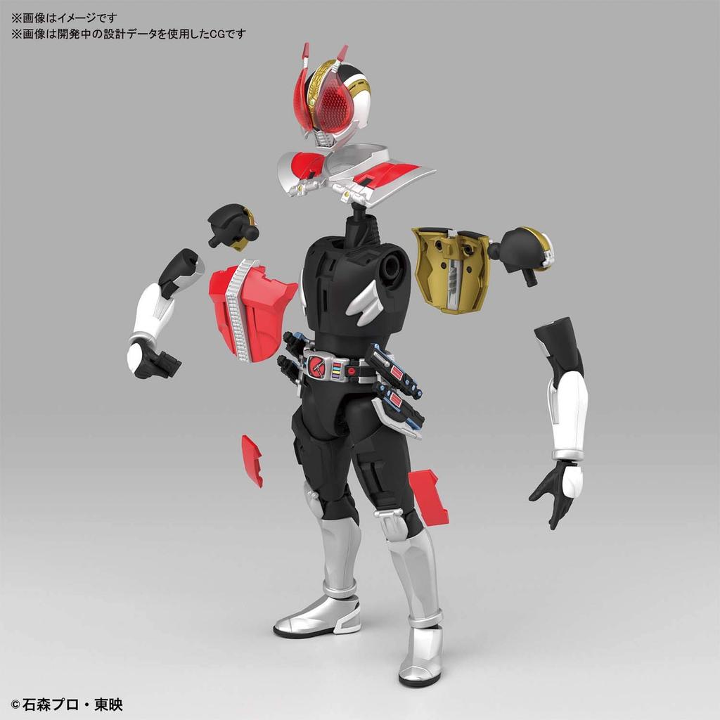 BANDAI SPIRITS Стандартная форма Кэндзи Камен Райдер Меч Платформа Пластиковый Модельный Комплект Фигурка-rise Ден-О и Предукрашенный