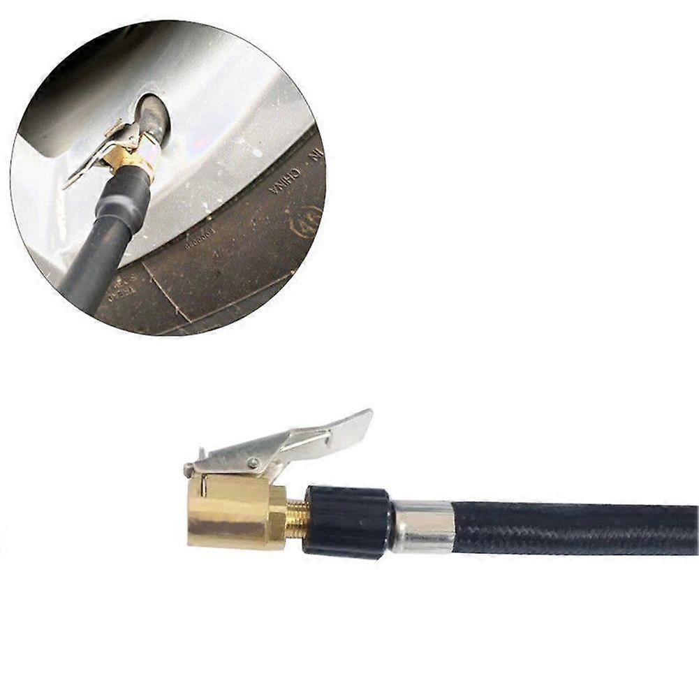 Car Air Pump Nozzle Adapter Truck Tire Inflator Valve Head Clip Connector