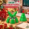 Portable Stress Toys Christmas Tree Fidget Toy, 3D Printed Flexible Sensory Decompression Transformation Figurine for Desk Decor, Relief Gift