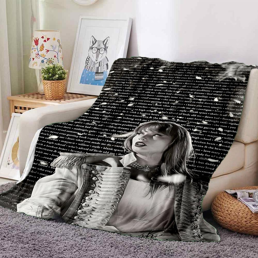 Whispers Wind Blanket Soft Throw Blanket For Home Bedroom Bed Sofa Travel Office Solid Christmas Blanket