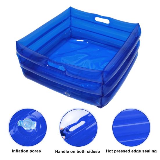 Складная ванна для ног, надувной умывальник, портативный бассейн для ног, ванна для дома, спа-бассейн для ног