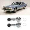 Пара хромированных ручек стеклоподъемника для Pontiac Cadillac Chevy GMC Olds Buick