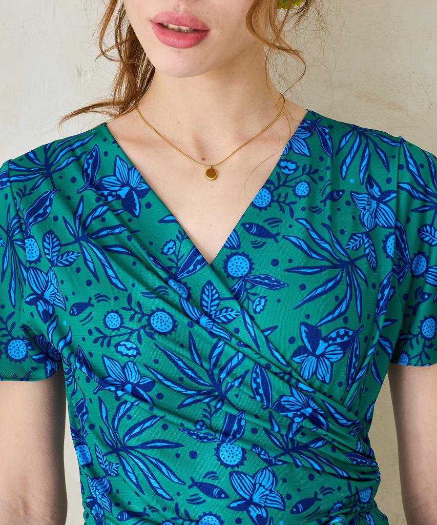 Платье Bonide Mesh Cool Wrap Подводное