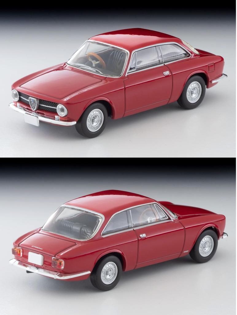 TOMYTEC Tomica Limited Vintage Alfa Romeo GT1600 Junior Completed Product LV-156c (Red)