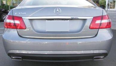 Mercedes E Class W212 09- CHROME Tailgate Trim