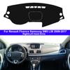 Накладка на панель приборов для Renault Fluence Samsung SM3 L38 2009 - 2017 Автомобильный коврик на панель Противосолнечная накидка Dashmat
