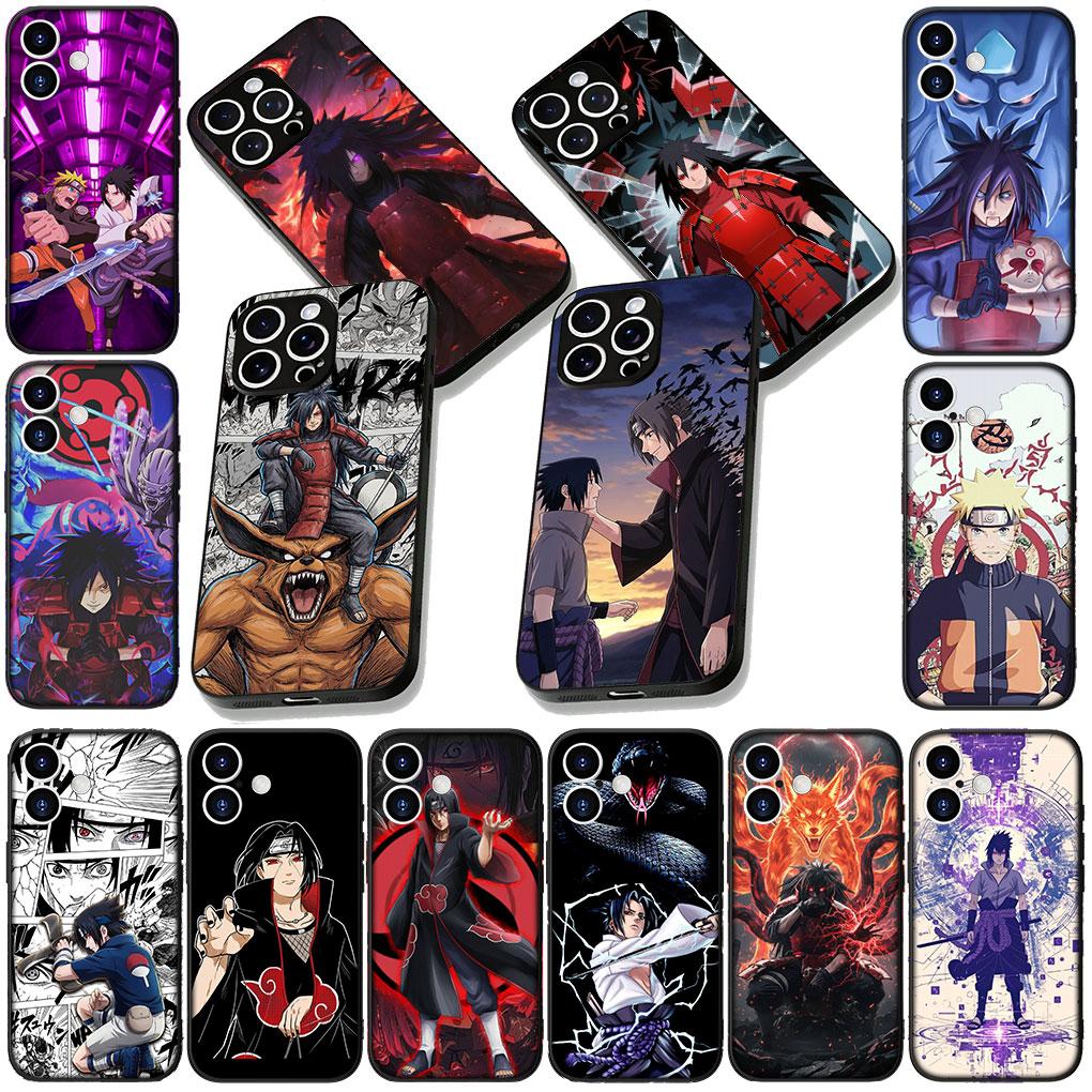 Cover for Xiaomi Redmi Note 12 11 10 Pro 10A 10C 12C 14C A4 Note12 5G Phone Case Sasuke Uchiha Madaras Narutos Itachi Akatsuki