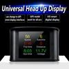 Дисплей Smart HUD, универсальный GPS-дисплей с диагональю 2,2 дюйма и отображением скорости, высоты, напряжения,