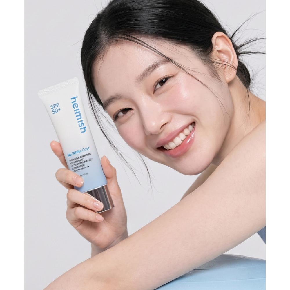 Heimish Moringa Ceramide Hyaluronic Acid Увлажняющий Водянистый Солнцезащитный Крем Spf50+ Pa++++ 50мл