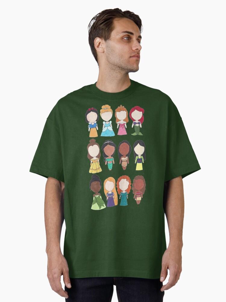 Mulan Princesses Oversized T-Shirt
