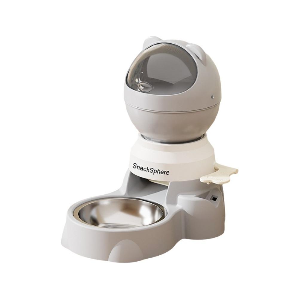 Visual Window Automatic Pet Feeder Large Capacity Pet Food Dispenser Cat Feeding Bowl Multi-Pet