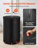 Collapsible Rain Barrel, 380 L Portable Rain Water Collection Barrel, 1000D PVC Rainwater Collection System, Garden Water Catcher Tank Storage