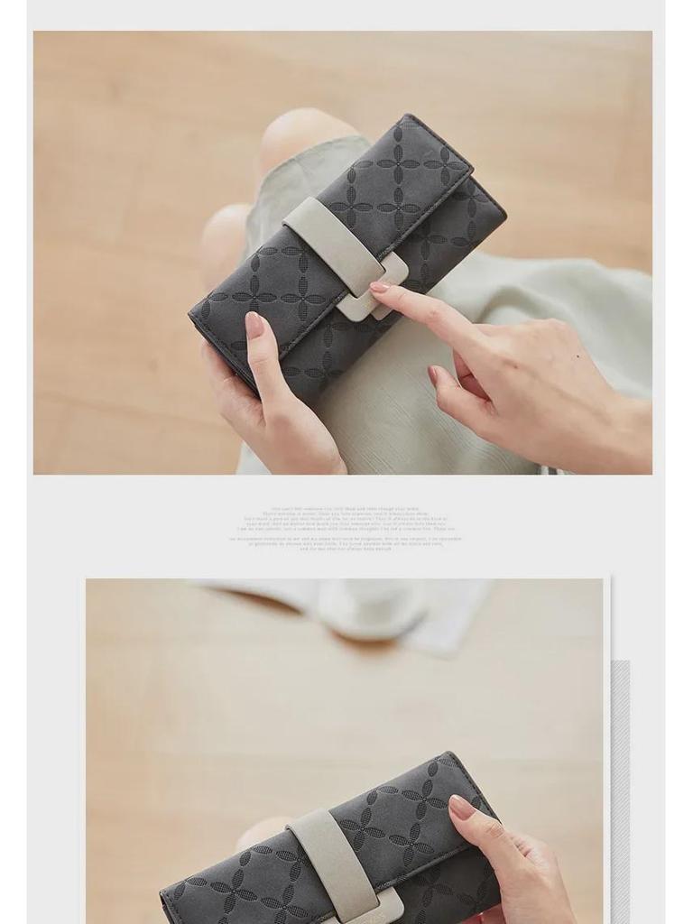 Preeti Women's Large Capacity Japanese & Korean Style Wallet - Fits Mobile Phone