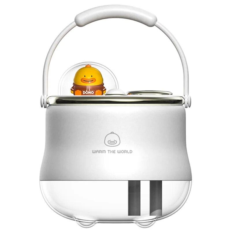 Прекрасный космический корабль для домашних животных, увлажнитель воздуха, очиститель, перезаряжаемый настольный ультразвуковой генератор крутого тумана, автоматическое отключение, USB-распылитель аромата