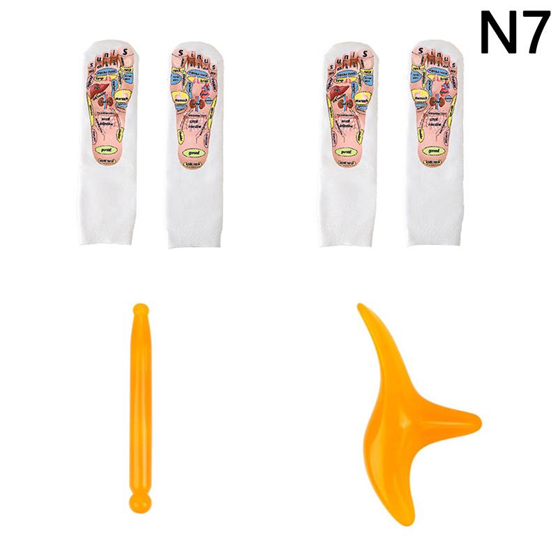 1 комплект носков для массажа ног, акупунктурных точек, массажер для расслабления мышц, снятие усталости ног, носки для точек ног