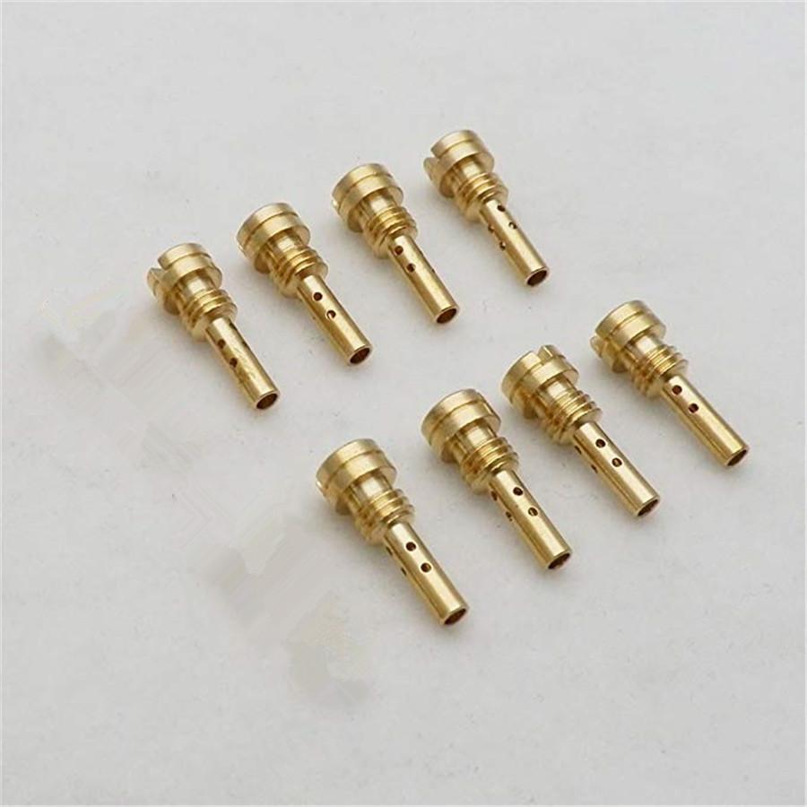 8PCS/Set Carburetor Main Jets & Pilot Jets for FCR37 FCR39 FCR41 FCR 37 39 41mm