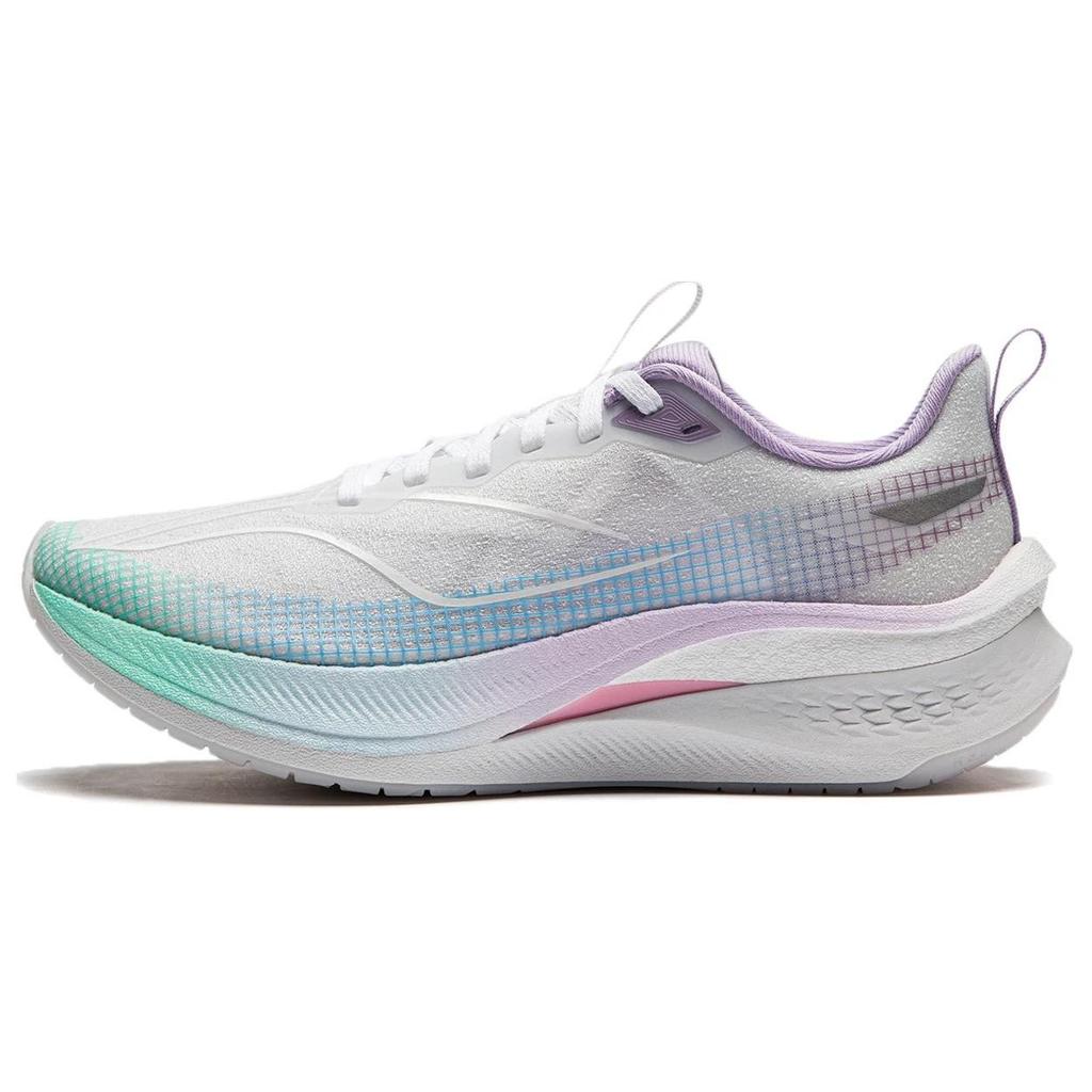 Li Ning Red Rabbit 7 Pro Cotton Candy Cushioning Anti-Slip Durable Breathable Rebound Low-Top Sprinting Running Shoes Women Sneaker ARPV026-4