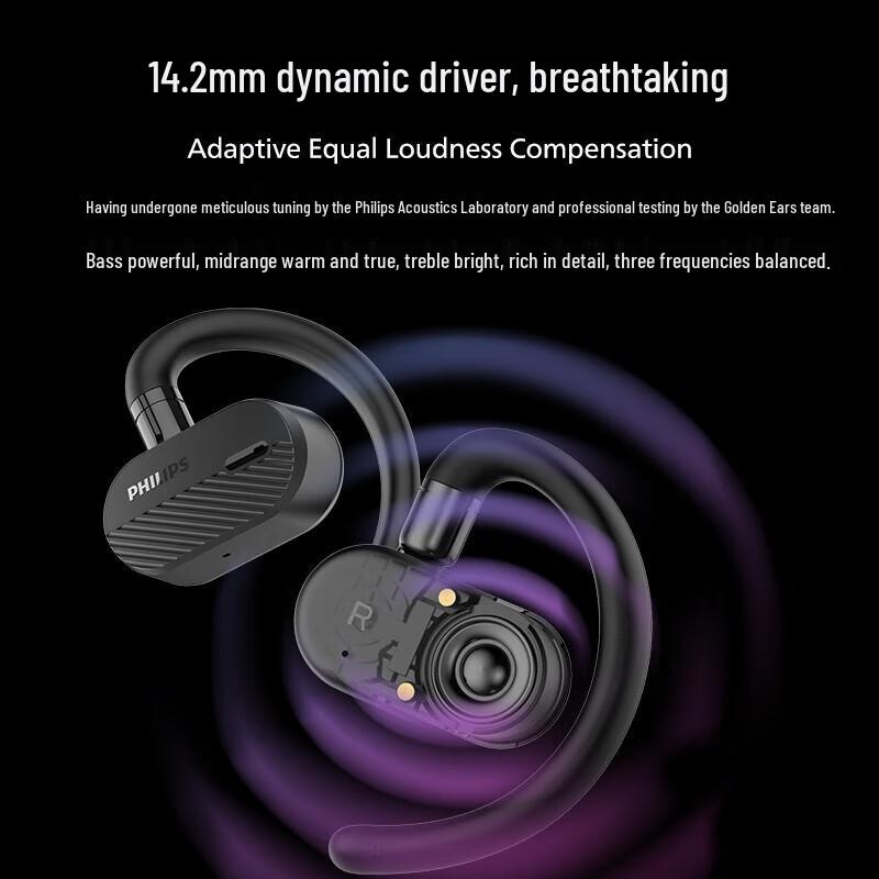 Philips TAA6708 Bone Conduction Open-Ear Sport Headphones