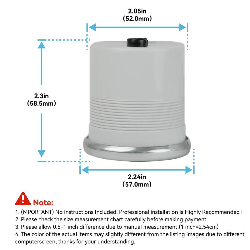 Датчик температуры масла Cofi 2"(52мм) Дымчатый Циферблат 40-140 C Градусов Стрелочный Манометр Температуры Масла Автомобильный Прибор с Датчиком Дымчатое Стекло