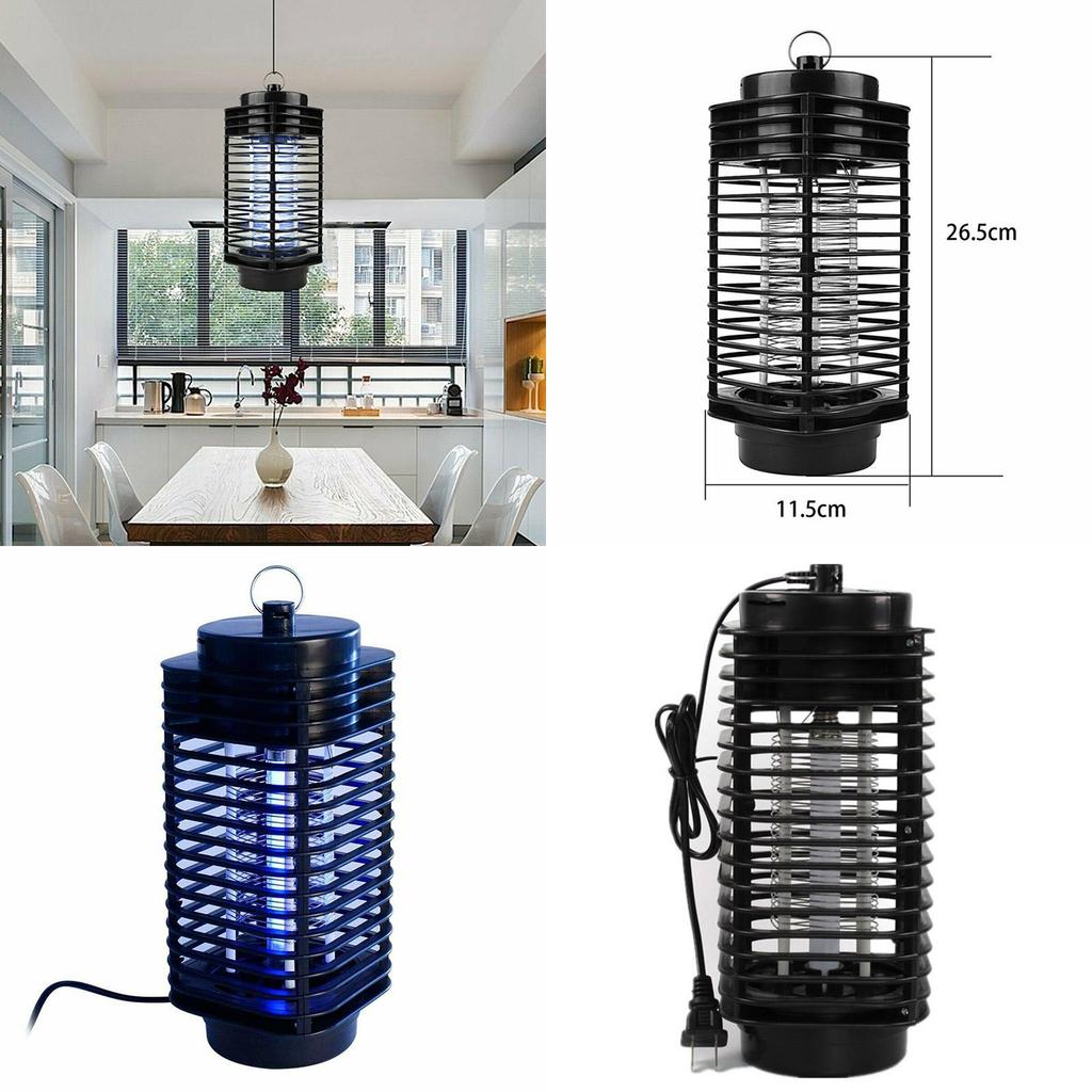 Электрическая ловушка для комаров и насекомых 110 В/220 В с лампой-ловушкой для использования в помещении и на открытом воздухе