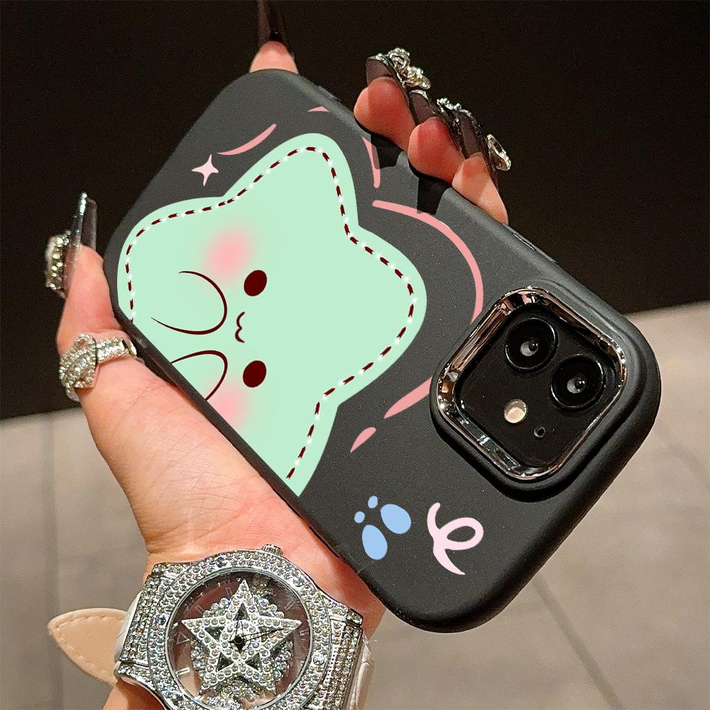 Solid Color Silver Edge Lens Soft Liquid Silicone Shockproof Phone Case for iPhone Samsung Huawei Honor Xiaomi Redmi OPPO Realme Vivo Infinix Tecno