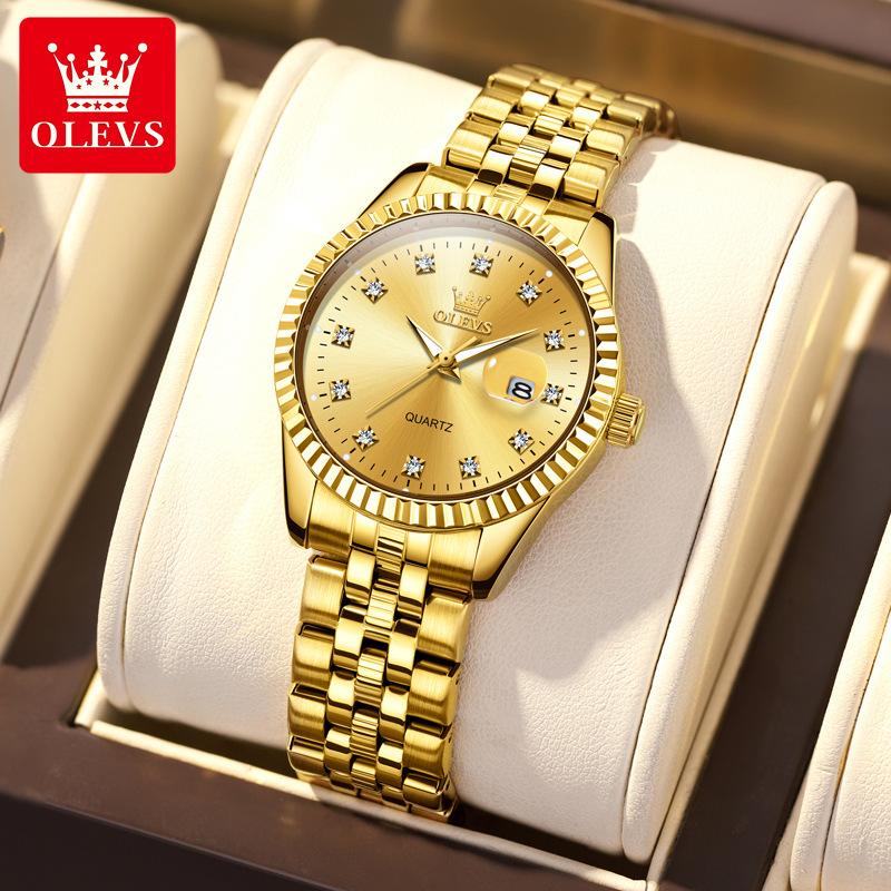 OLEVS Brand Quartz Watch 520 Valentine's Day Lovers Watch Fashion Waterproof Men's Watch Men's Watch