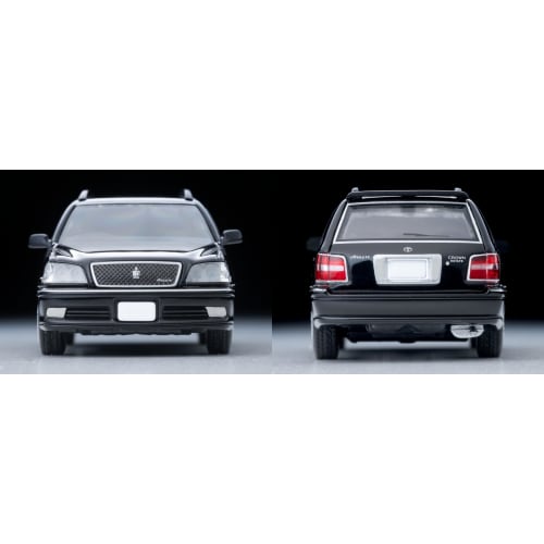 TOMYTEC Tomica Limited Vintage Neo 1/64 Scale LV-N355b Toyota Crown Estate Athlete V (Black) 2001 Model, Finished Model, 333319