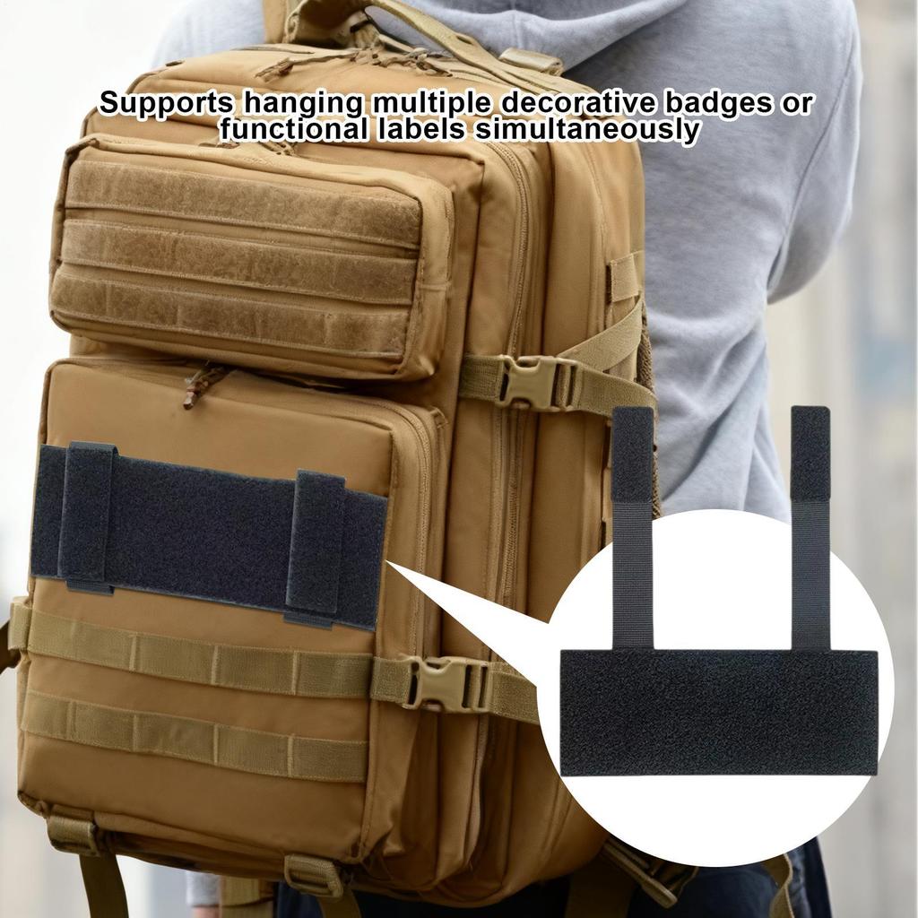 Adhesive Patch Board 2 Pieces Sturdy Attachment Plate Vest Carrier For Clothing Equipment Gear Outdoor Organization Backpack