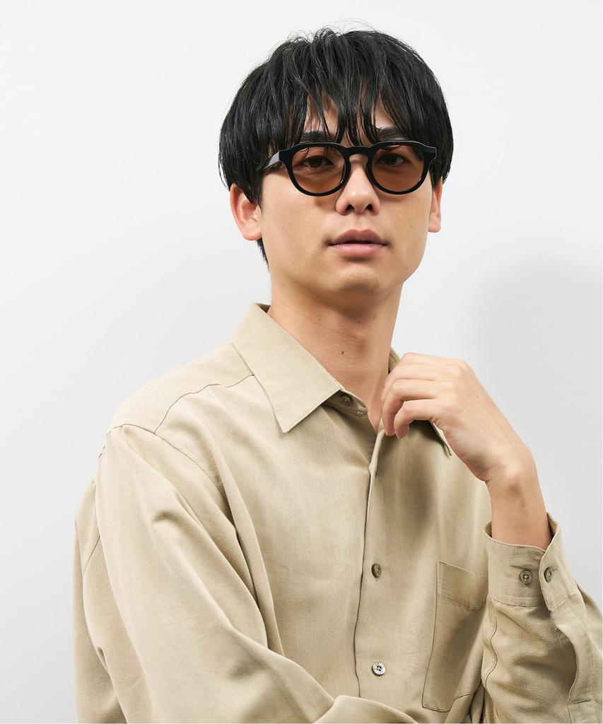 Фотохромные солнцезащитные очки линза Crown UV для вождения [Zoff] [Веб-эксклюзив] в стиле Бостон (черный) Панто, меняющий цвет, легкий, защита, унисекс,