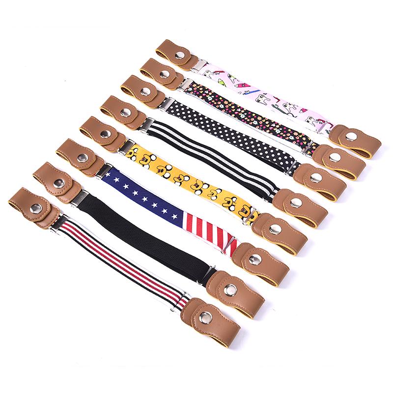 Эластичный пояс с пряжкой, свободный пояс, эластичный пояс, джинсовый пояс, детский пояс для мальчиков и девочек